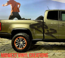 Load image into Gallery viewer, 1950-2022 Chevrolet chevy Colorado Zr2 Side Decal Sticker set plus 2 free gift