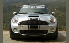 Load image into Gallery viewer, Mini Cooper s 14” rally racing stripe decal sticker set plus free gift