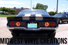 Load image into Gallery viewer, 10”1950-1979 old school Chevy nova ss chevelle ss camaro ss chevy Malibu Racing Stripe set plus free gift