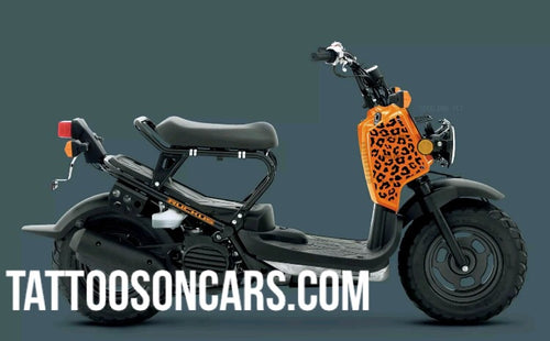 X2 Honda ruckus chuckus 50cc gas tank body decal set plus free gift