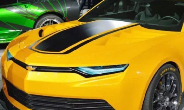 2014-2015 Chevy camaro bumble bee decal stripe set