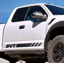 Load image into Gallery viewer, Ford F-150 F-250 F-350 truck SVT rocker decal set plus free gift