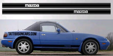 Load image into Gallery viewer, Mx5 Mazda Miata side stripe decal set plus free gift