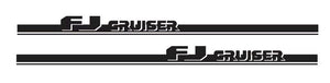 Toyota FJ Cruiser lower Side Decal Kit for all year Cruisers