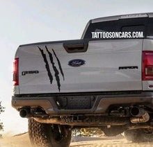 Load image into Gallery viewer, Ford F-150 raptor tailgate slash marks