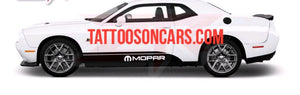 Dodge Challenger mooar lower decal set plus free gift