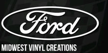 Load image into Gallery viewer, 22” Ford logo large window decal vinyl sticker plus free gift