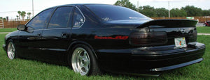 94 95 96 Chevy impala ss rear quarter panel decal set plus free gift