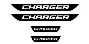 Dodge Charger door sill decal set