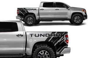 Toyota tundra truck bed decal set