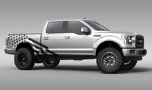 Load image into Gallery viewer, Ford f150 f250 f350 chevy 1500 2500 3500 dodge ram truck flag side body decal set