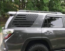 Load image into Gallery viewer, Toyota 4 runner 98-2020 rear window amarican flag decal set
