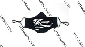 Patriotic flag american safety face mask covering